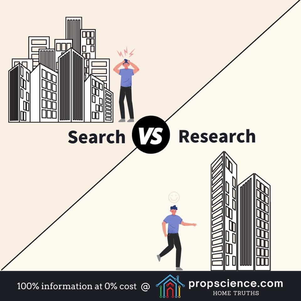Search VS. Research